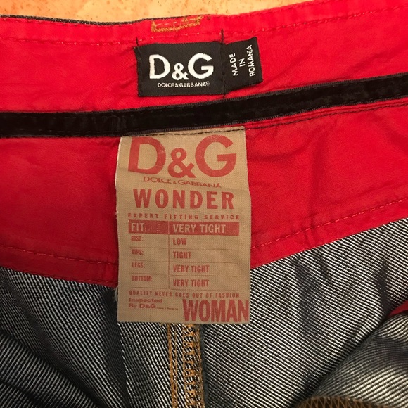 D&G Dolce & Gabbana Vintage Denim - Picture 6 of 8